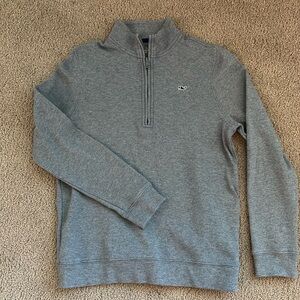 Boy’s Vineyard Vines Saltwater Quarter Zip, size M